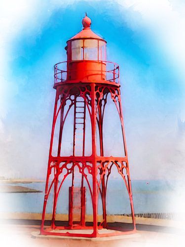 Vlissingen, lichttoren op Keizersbolwerk