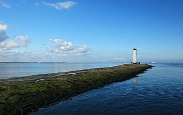 Mill beacon on the west pier (Swinemündes/ Świnoujście) by Frank Herrmann