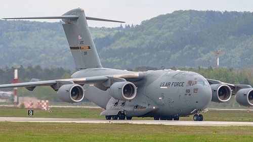 U.S. Air Force Boeing C-17 Globemaster III.