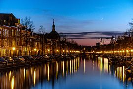 Leiden Oude Singel by Eric van den Bandt