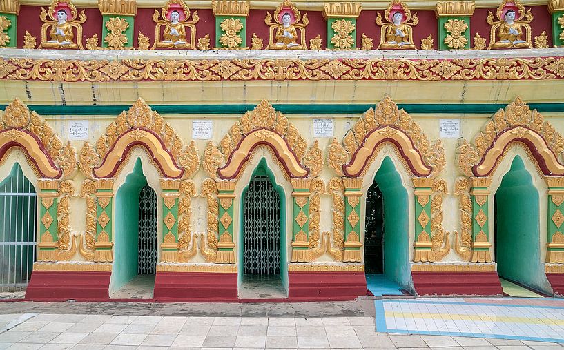 Sagaing Township: U Min Thonze Cave van Maarten Verhees