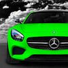 Mercedes-AMG GT in green von aRi F. Huber