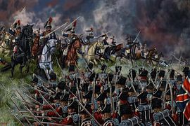 Die Attacke bei Waterloo von Ferrando