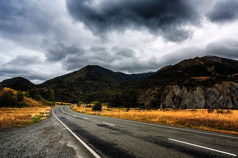 Eine Straße in Neuseeland von Cho Tang