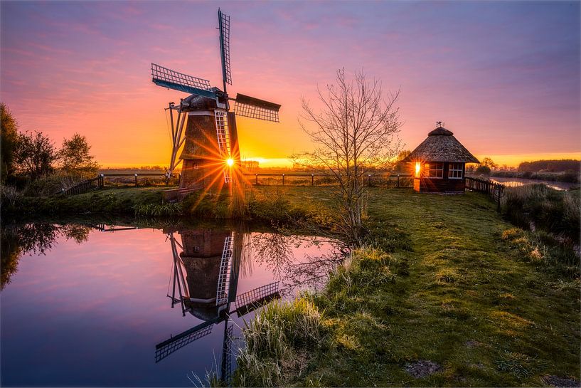 Le petit moulin à eau de Bedekaspel par Ton Drijfhamer