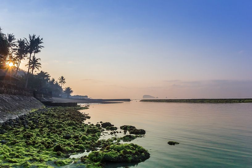 Sunrise over the coast of Candidasa by Marc Venema