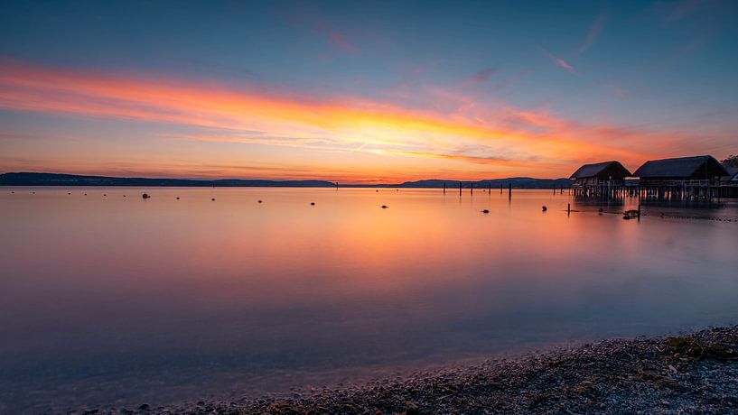 Sunset on Lake Constance by Mojca Osojnik