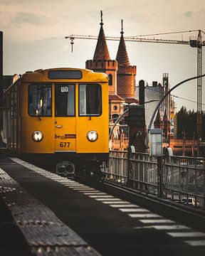 Metro Berlijn van Robin Berndt