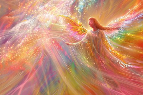 schilderachtig spiritueel portret