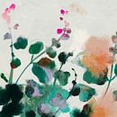 LaLunetricotee mallow, flowers in the garden by Ana Rut Bre thumbnail