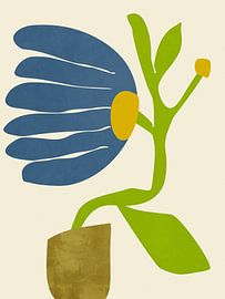 Flower of Mars - Blue sur Georgia Chagas