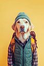 Labrador Retriever von Poster Art Shop Miniaturansicht