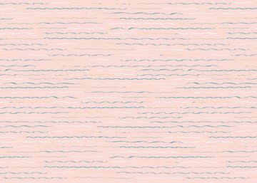 Light waves pink by Kimfaesdesign