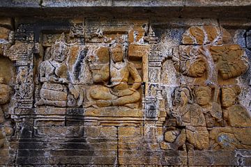 Détail de Borobudur