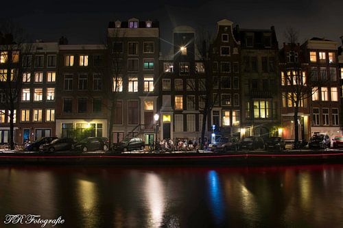 Amsterdam in de avond