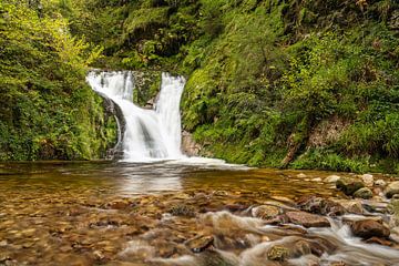 All Saints Waterfall in the Black Forest by Michael Valjak