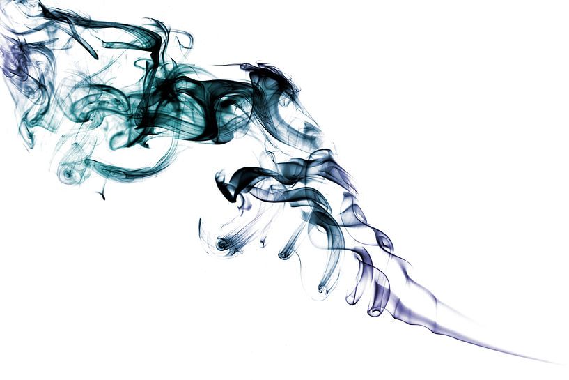 Smoke art by Liesbeth van Asseldonk