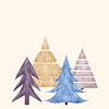 Christmas Trees in Scandinavian Style by MDRN HOME