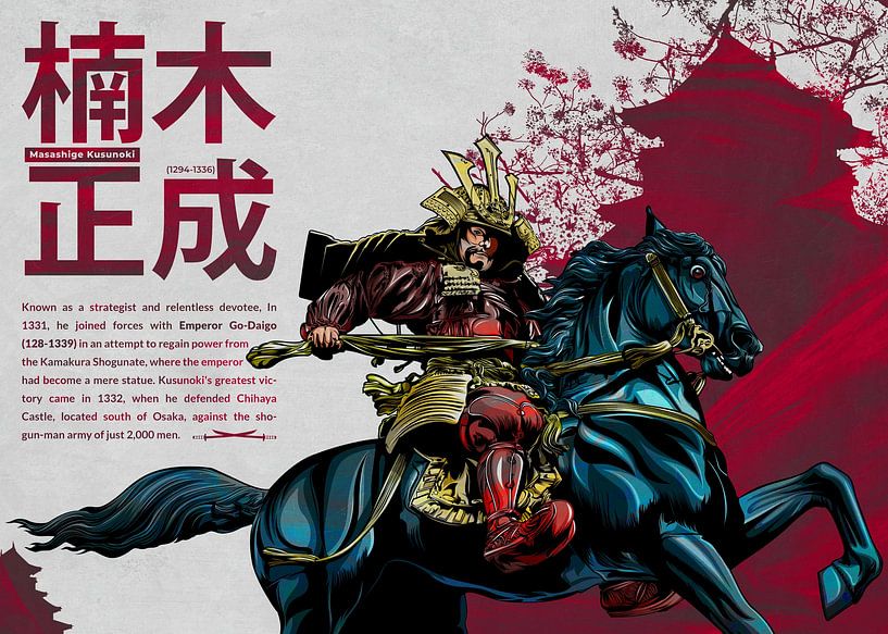 Masashige Kusunoki - Samurai die stierf voor een keizer van DEN Vector