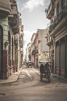 straat in Havana Cuba