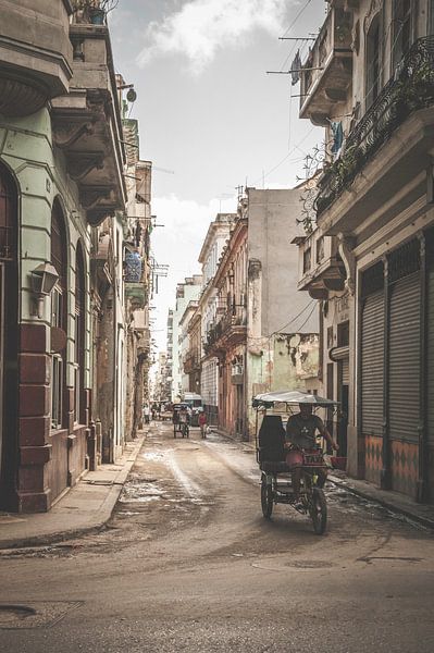 street in Havana Cuba by Emily Van Den Broucke