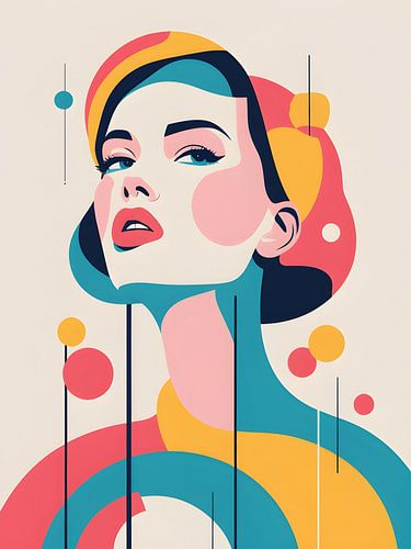 Moderne Muse von Giandra Safaraz