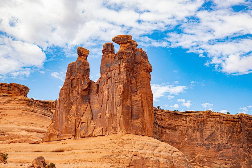 Arches National park and Canyonlands, Utah USA by Gert Hilbink