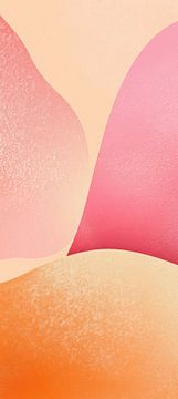 Zachte Overlapping in Pasteltinten