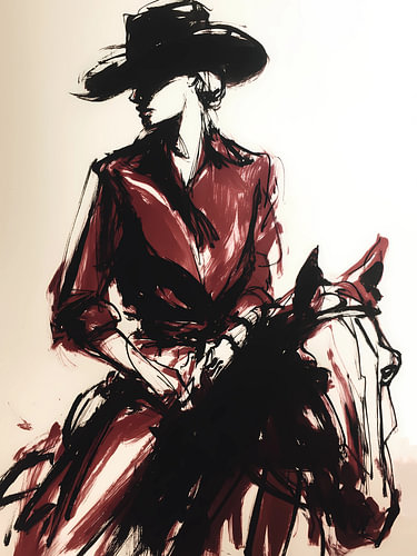 Cowgirl portrait
