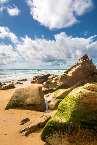 Plage Port Bara, schiereiland Quiberon, Bretagne