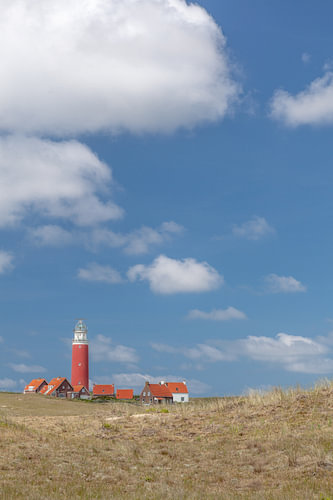 Vuurtoren Eierland op het eiland Texel