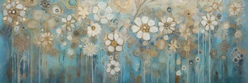 Bloemenpracht in Blauw