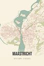 Vintage map of Maastricht (Limburg) by MyCityPoster thumbnail