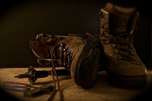 Still life hiking old friends.