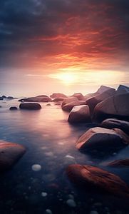 Goldene Stunde am Meer
