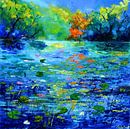 Blue pond von pol ledent Miniaturansicht