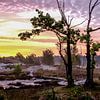 Brunsummerheide zonsopgang Blauwe Beek van Anita Martin, AnnaPileaFotografie
