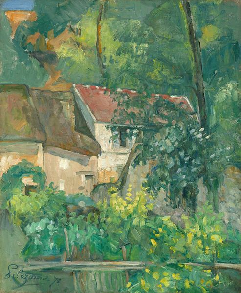 Haus von Père Lacroix, Paul Cézanne von All the Masters