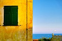 Zonsondergang in Cervo, Italië