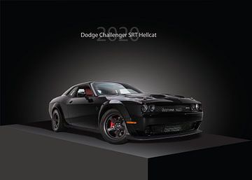 Dodge Challanger SRT Hellcat van Cerahaticreartive Satya Gardapati