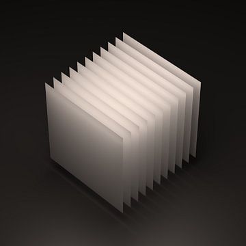 Geometric body: Cube by Jörg Hausmann