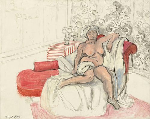 Henri Matisse - Half reclining nude