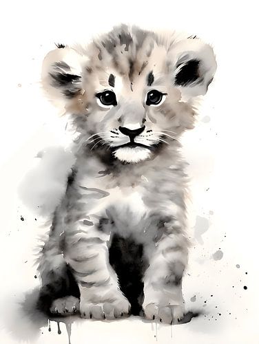 Leeuwtje voor kinderkamer