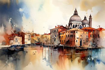 Watercolour Venice