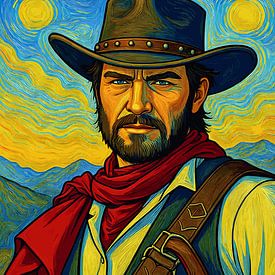 Hunter dessert van Gogh sur cotto art