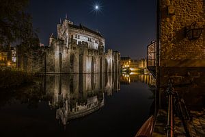 Die Burg Grafenstein in Gent