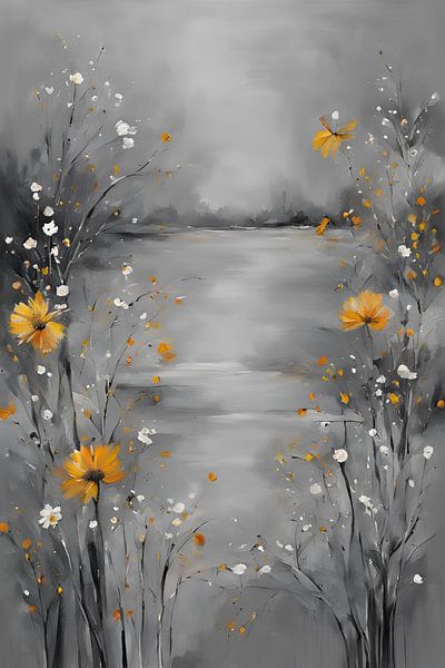 The Lake Of Happiness 1.2 Painting by ComfortQ