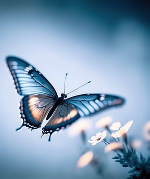 Flying Butterfly by Treechild