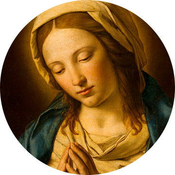 Biddende Maria, (naar) Sassoferrato