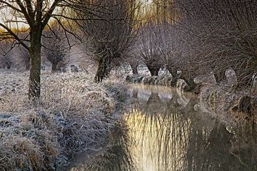 Fluss Geul bei Watermolen Epen von Rob Boon